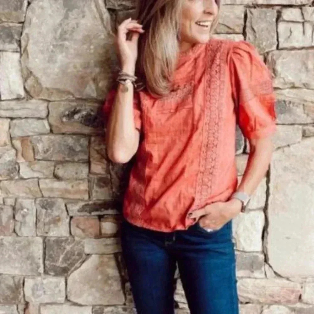 Universal Thread Coral Blouse - image 1